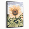 Rustic Farmhouse Decor - Sunflower Wall Art for Country Style Homes