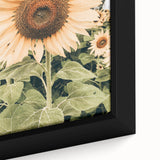 Rustic Farmhouse Decor - Sunflower Wall Art for Country Style Homes