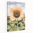 Rustic Farmhouse Decor - Sunflower Wall Art for Country Style Homes