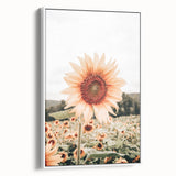Farmhouse Wall Art Sunflower Print | Rustic Farmhouse Decor for Country Living