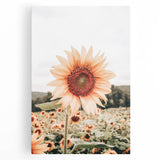 Farmhouse Wall Art Sunflower Print | Rustic Farmhouse Decor for Country Living