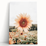 Farmhouse Wall Art Sunflower Print | Rustic Farmhouse Decor for Country Living