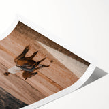 Rustic Cowboy Horseback Farmhouse Wall Art – Country Style Decor