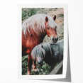 Rustic Horses Farmhouse Wall Art – Country Style Animal Decor