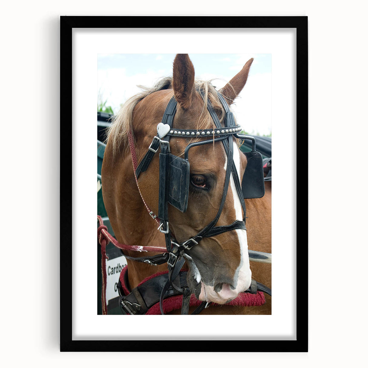 Rustic Horse and Harness Farmhouse Wall Art – Country Style Decor