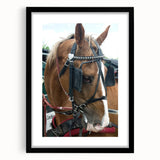 Rustic Horse and Harness Farmhouse Wall Art – Country Style Decor