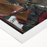 Rustic Horse and Harness Farmhouse Wall Art – Country Style Decor