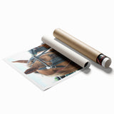 Rustic Horse and Harness Farmhouse Wall Art – Country Style Decor