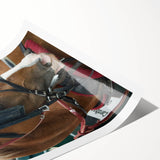 Rustic Horse and Harness Farmhouse Wall Art – Country Style Decor