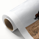 Rustic Horse in Meadow Farmhouse Wall Art – Country Style Decor