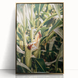 Farmhouse Wall Art Corn Stalk Print | Rustic Farmhouse Country Decor