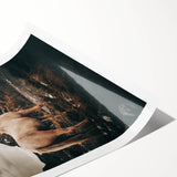 Rustic Horse in Rocky Landscape Farmhouse Wall Art – Country Style Decor