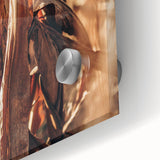 Farmhouse Wall Art Dried Cornfield Print | Rustic Country Harvest Decor