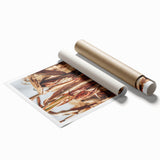 Farmhouse Wall Art Dried Cornfield Print | Rustic Country Harvest Decor