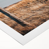 Rustic Fence Posts in Field Farmhouse Wall Art – Country Style Decor