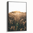 Golden Wheat Field at Sunrise | Farmhouse Rustic Wall Art