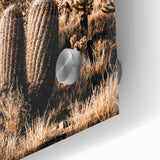 Rustic Farmhouse Wall Art - Desert Cacti Landscape | Country Style Decor