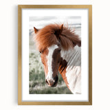 Farmhouse Wall Art of Majestic Horse – Rustic Farmhouse Style Decor