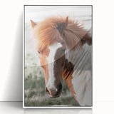 Farmhouse Wall Art of Majestic Horse – Rustic Farmhouse Style Decor