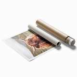 Farmhouse Wall Art of Highland Cow – Rustic Country Style Decor