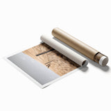 Farmhouse Wall Art of Fenced Field – Rustic Country Living Decor