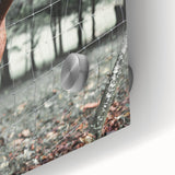 Farmhouse Wall Art Horse by Fence Print | Rustic Country Animal Decor