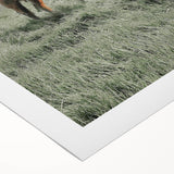 Rustic Farmhouse Wall Art of Grazing Cow – Country Style Farm Decor