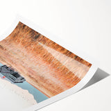 Farmhouse Wall Art of Abandoned Cabin with Birds – Rustic Country Decor