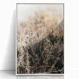Farmhouse Wall Art of Autumn Wild Grass – Rustic Country Style Decor
