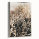 Farmhouse Wall Art of Autumn Wild Grass – Rustic Country Style Decor