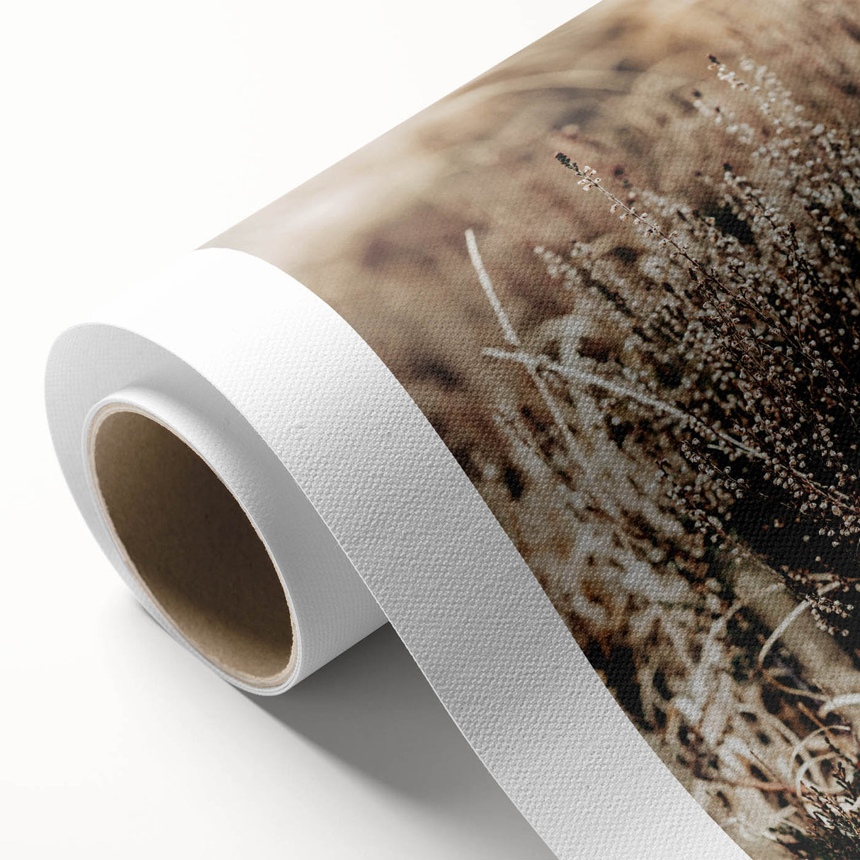 Farmhouse Wall Art of Autumn Wild Grass – Rustic Country Style Decor