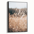 Sunlit Grass Field Farmhouse Wall Art – Rustic Country Style Decor