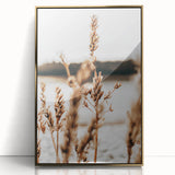 Farmhouse Wall Art – Rustic Wheat Field Close-Up – Country Style Decor