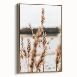 Farmhouse Wall Art – Rustic Wheat Field Close-Up – Country Style Decor
