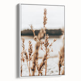 Farmhouse Wall Art – Rustic Wheat Field Close-Up – Country Style Decor