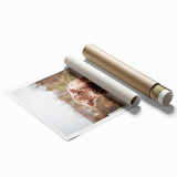 Farmhouse Wall Art – Majestic Highland Cow Portrait – Rustic Country Decor