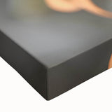 Farmhouse Wall Art – Sunflower and Bee Close-Up – Rustic Country Decor