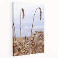 Farmhouse Wall Art – Wheat Stalks Close-Up in Field – Rustic Decor