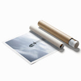 Farmhouse Wall Art – Rustic Windmill in Open Field – Country Style Decor