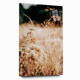 Farmhouse Wall Art Dry Field Print | Rustic Country Harvest Style Decor