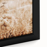 Farmhouse Wall Art Dry Field Print | Rustic Country Harvest Style Decor