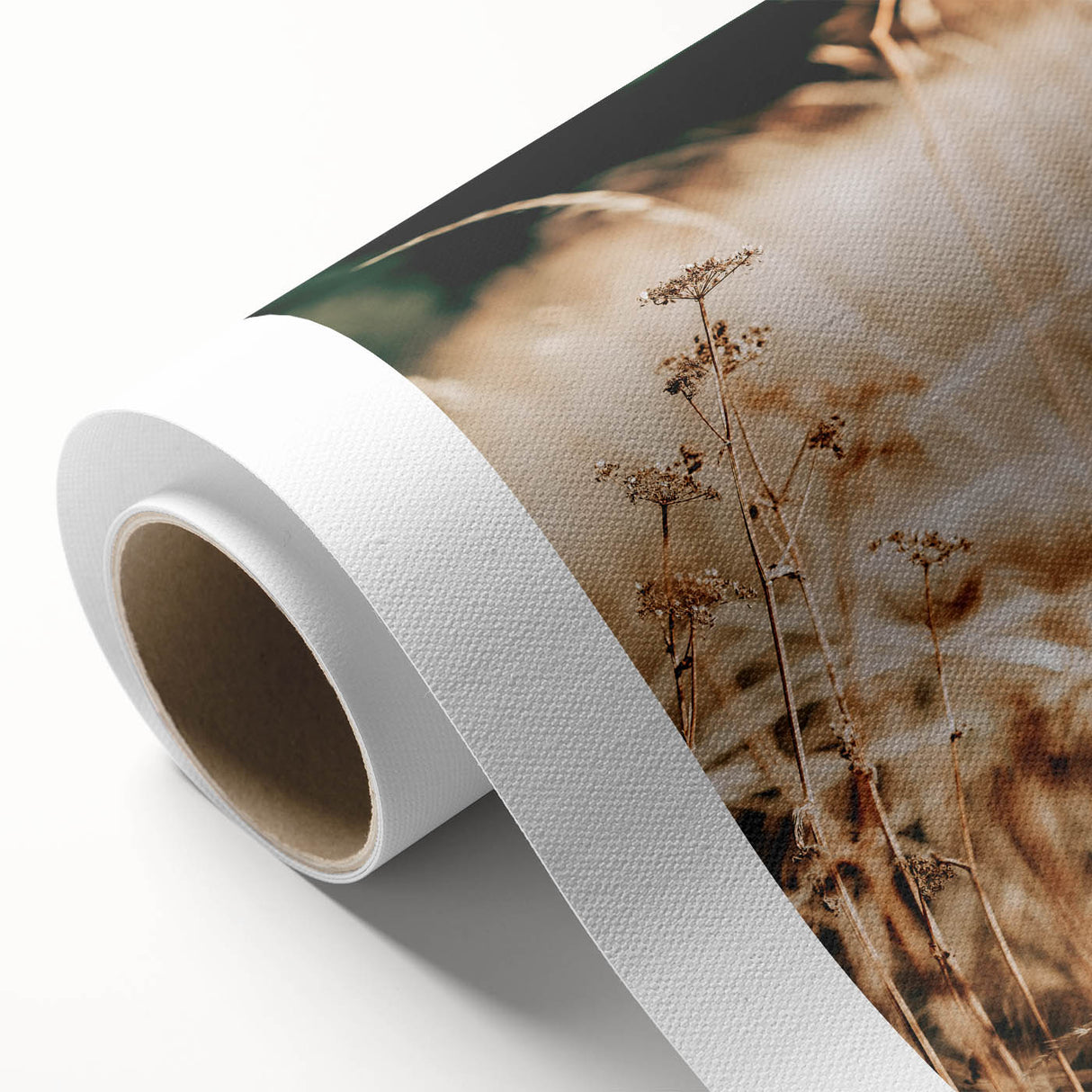 Farmhouse Wall Art Dry Field Print | Rustic Country Harvest Style Decor
