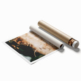 Farmhouse Wall Art Dry Field Print | Rustic Country Harvest Style Decor