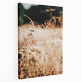 Farmhouse Wall Art Dry Field Print | Rustic Country Harvest Style Decor