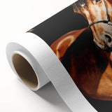 Farmhouse Wall Art – Elegant Horse Portrait – Rustic Country Decor