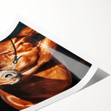 Farmhouse Wall Art – Elegant Horse Portrait – Rustic Country Decor