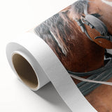 Country Horse Portrait Art - Rustic Farmhouse Wall Decor Print