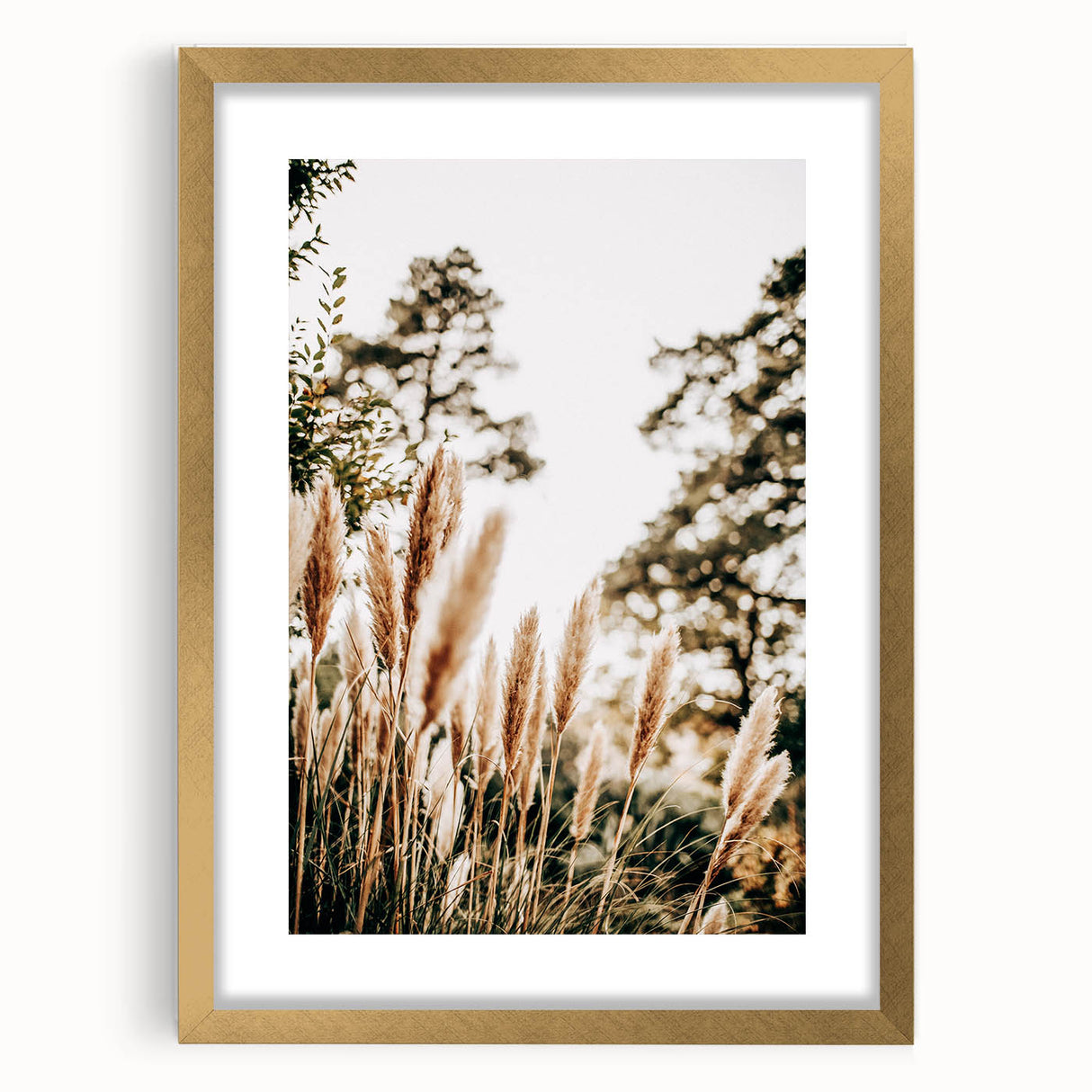 Farmhouse Wall Art Tall Grass Print | Rustic Nature-Inspired Country Decor