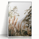 Farmhouse Wall Art Tall Grass Print | Rustic Nature-Inspired Country Decor