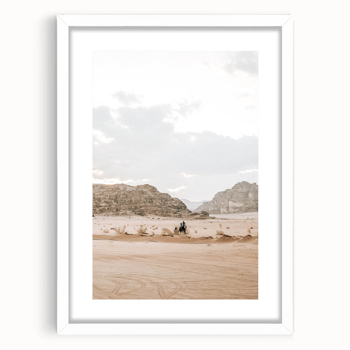 Desert Riders Wall Art - Rustic Farmhouse Country Style Decor Print